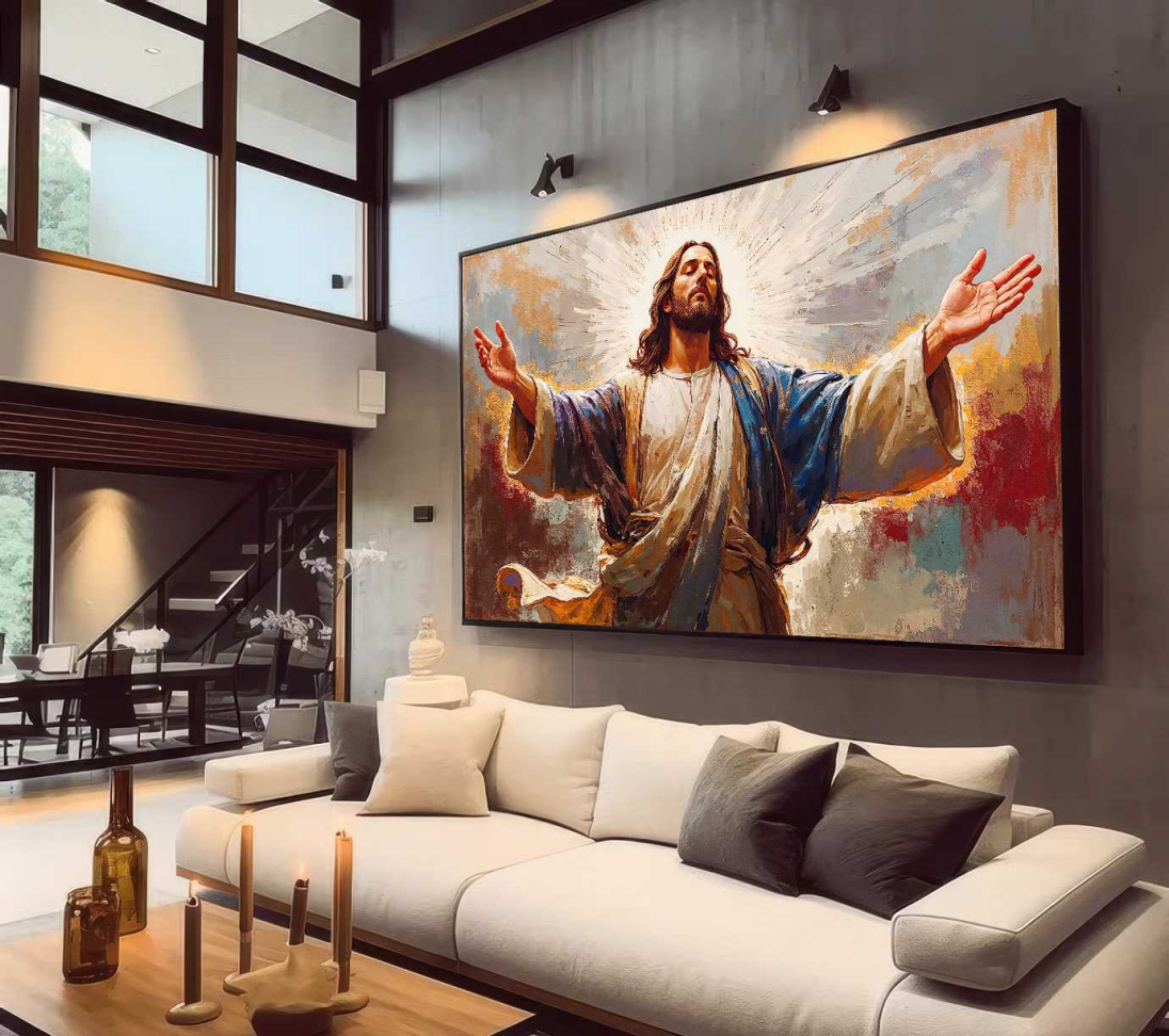 QUADRO JESUS DE BRAÇOS ABERTOS - #2