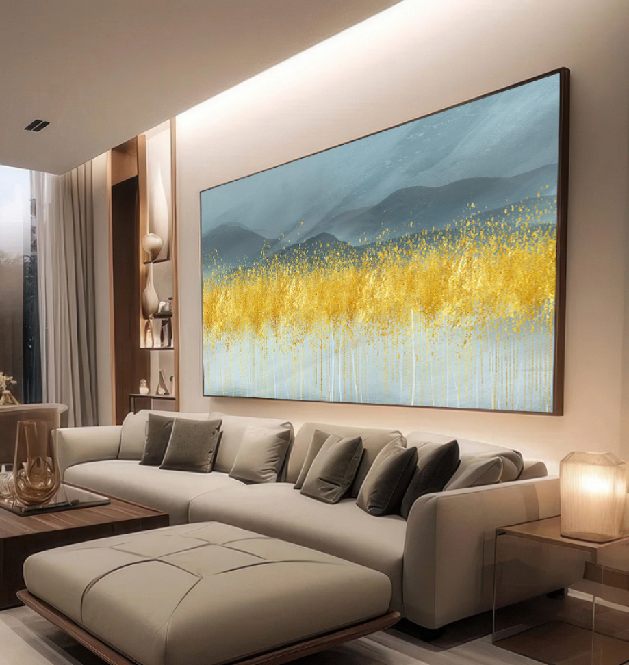 ABSTRATO MODERNO EM TONS ELEGANTE - #5