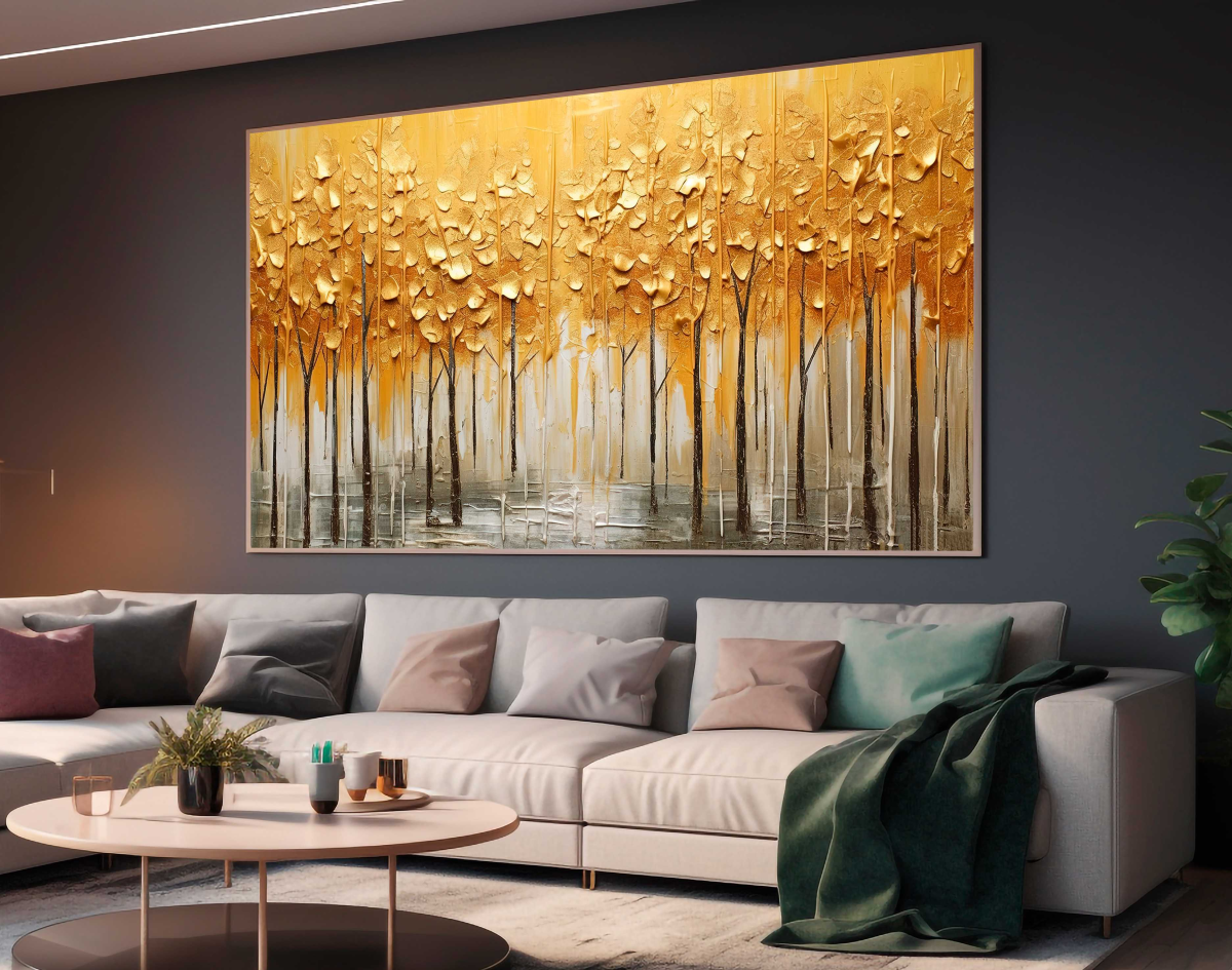 QUADRO ÁRVORE ABSTRATA DECOR - #3