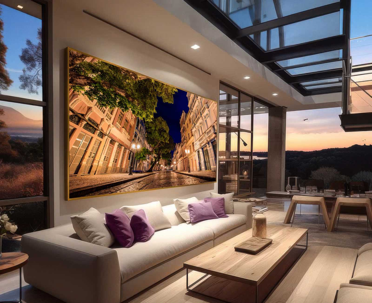 QUADRO RUA DO BOM JESUS A NOITE - #2