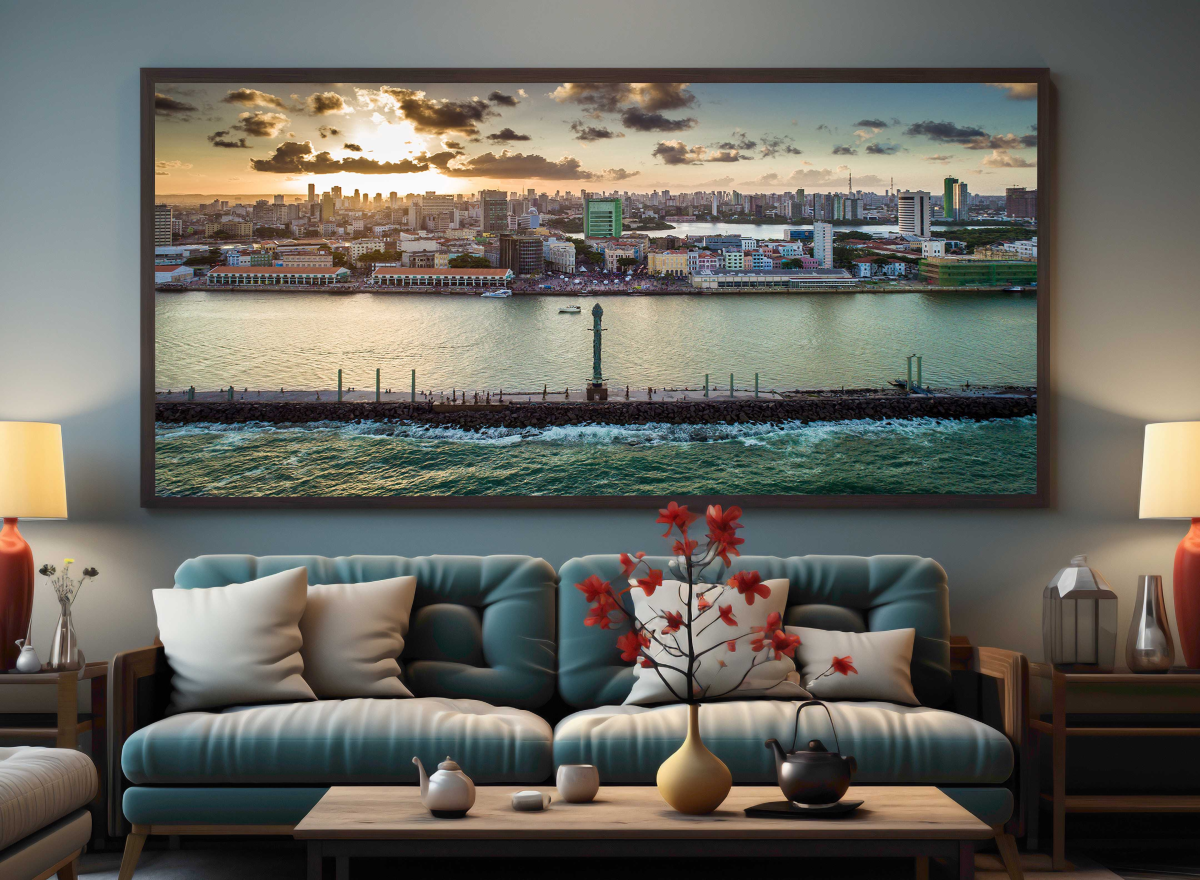 QUADRO BELO FIM DE TARDE EM RECIFE - #5