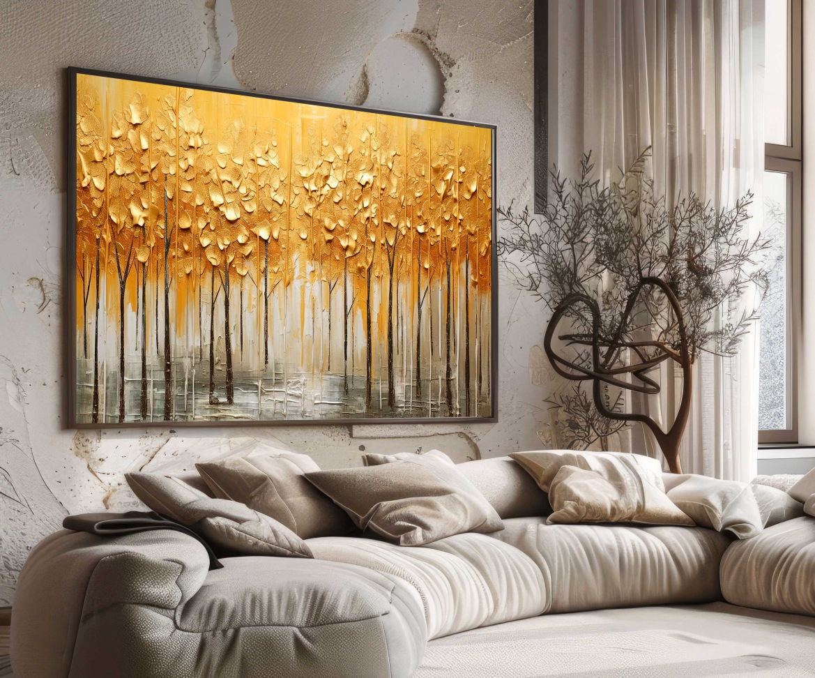 QUADRO ÁRVORE ABSTRATA DECOR - #4