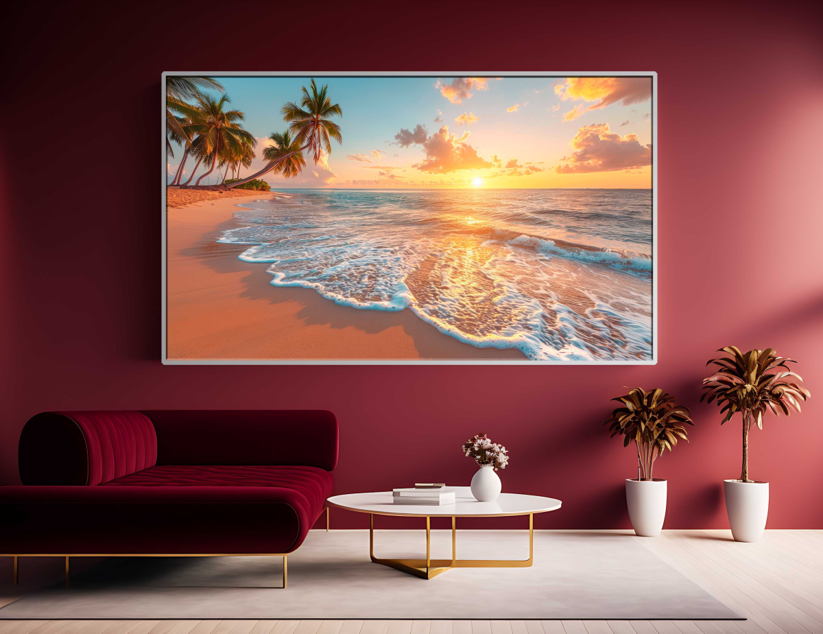 QUADRO LINDO POR DO SOL EM BEL PRAIA - #2