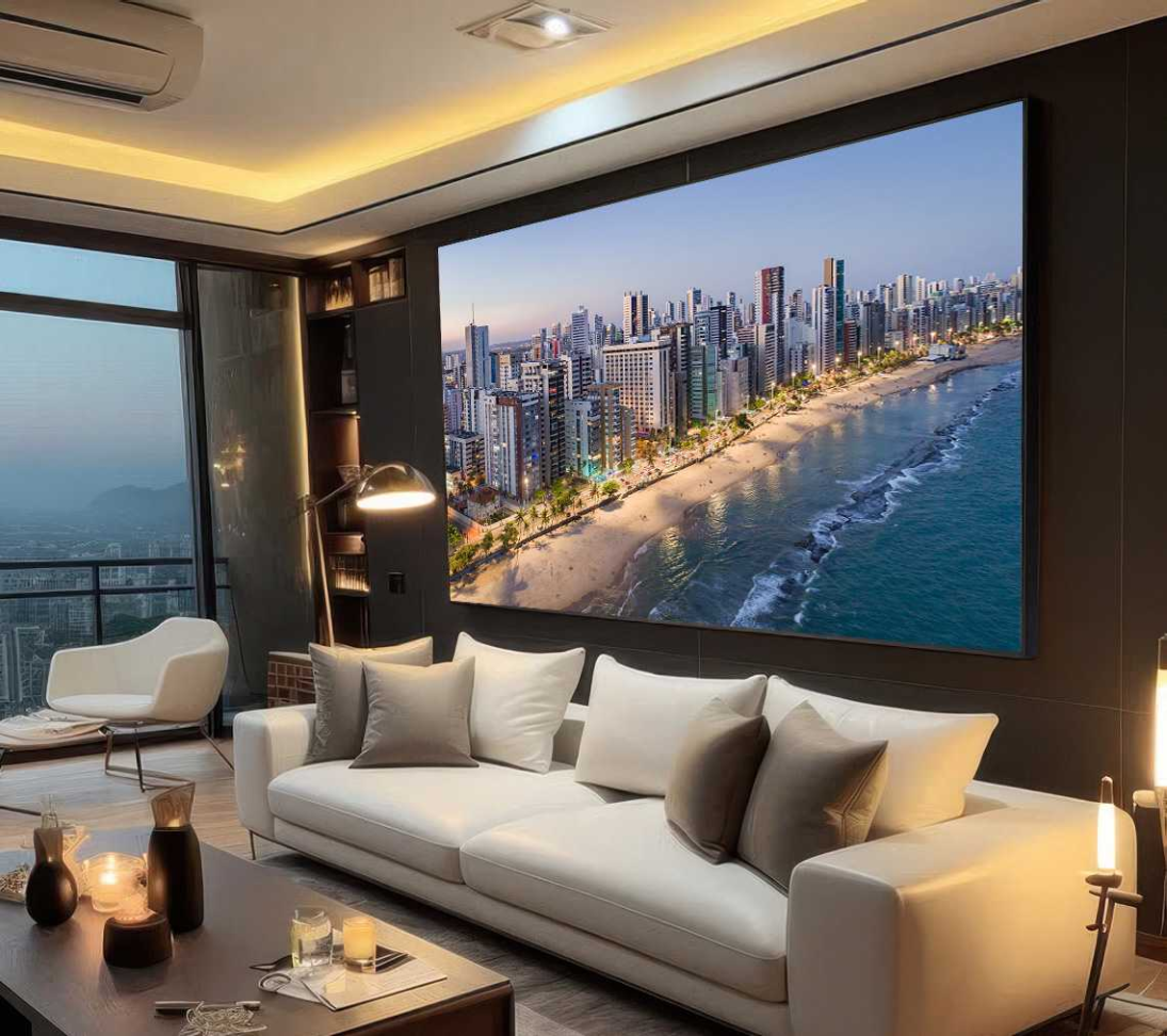 QUADRO LINDA VISÃO DA PRAIA DE PIEDADE - #4