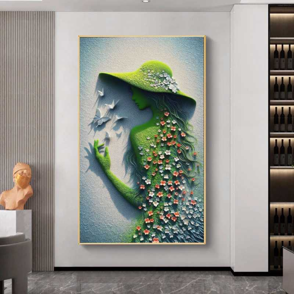 QUADRO EM BELA ARTE MINUMALISTA DECOR - #4