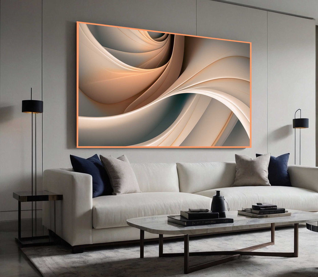 QUADRO BELA ILUSTRAÇÃO ARTE DE DECORAÇÃO - #3