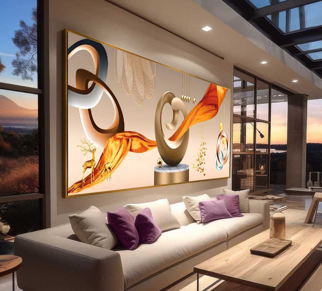 QUADRO ARTE ILUSTRAÇÃO E ELEGANTEMODERNA - #2