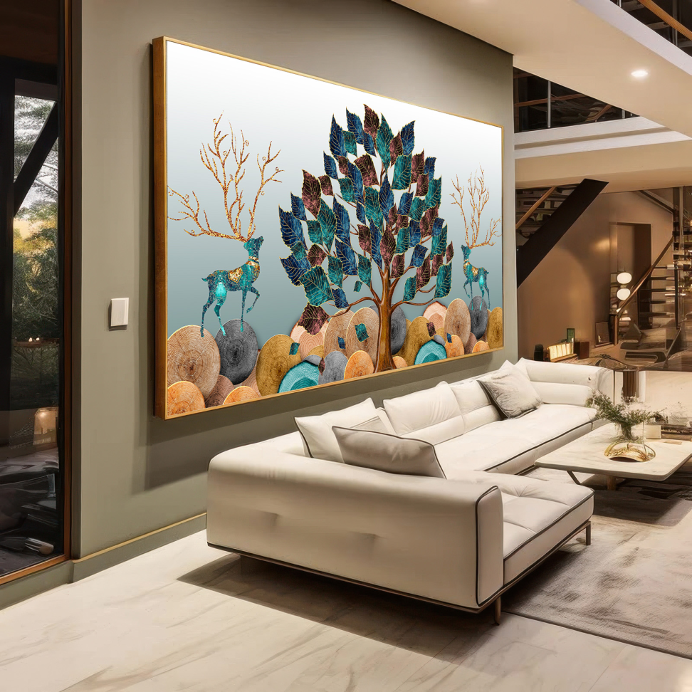 QUADRO ILUSTRAÇÃO MODERNA DECOR - #2