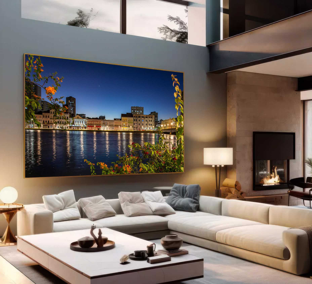 QUADRO RUA DA AURORA A NOITE - #5