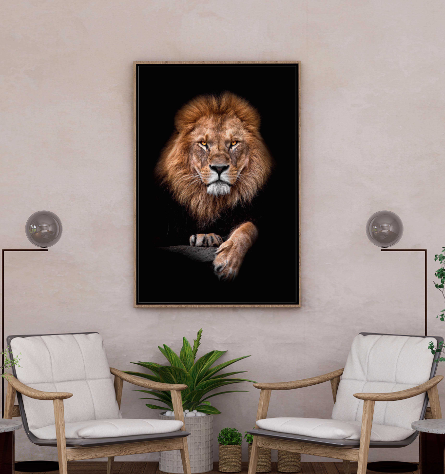 QUADRO O PODEROSO LEÃO - #4