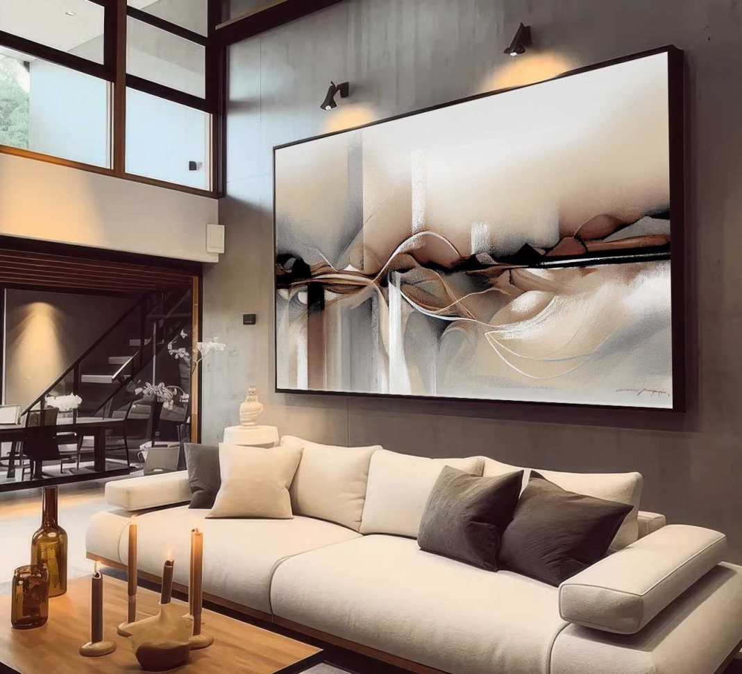 QUADRO  ARTE EM ABSTRATO DECOR - #3