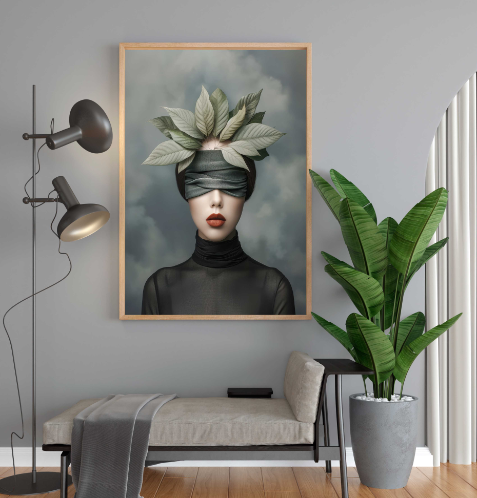 QUADRO BELA  ARTE MINIMALISTA EM DECORAÇÃO - #4