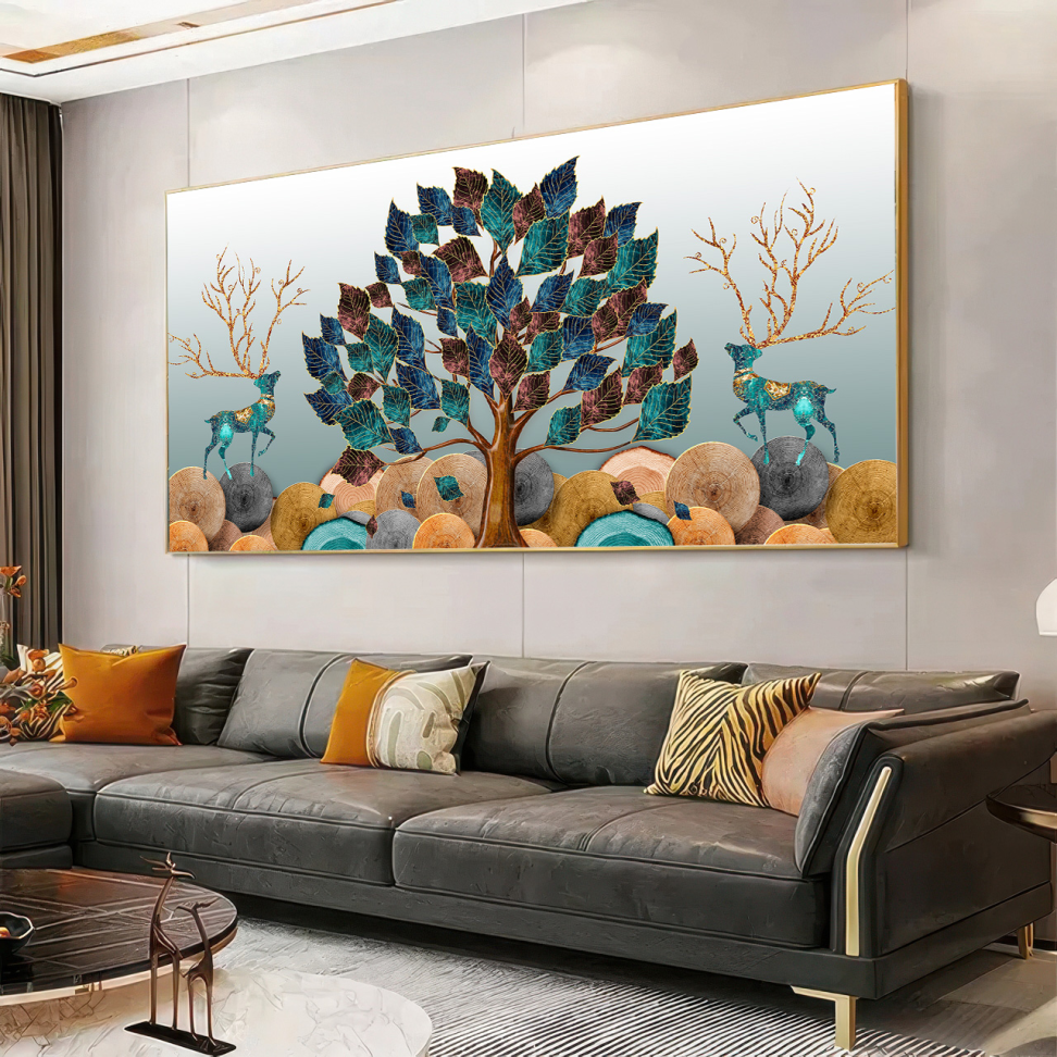 QUADRO ILUSTRAÇÃO MODERNA DECOR - #5