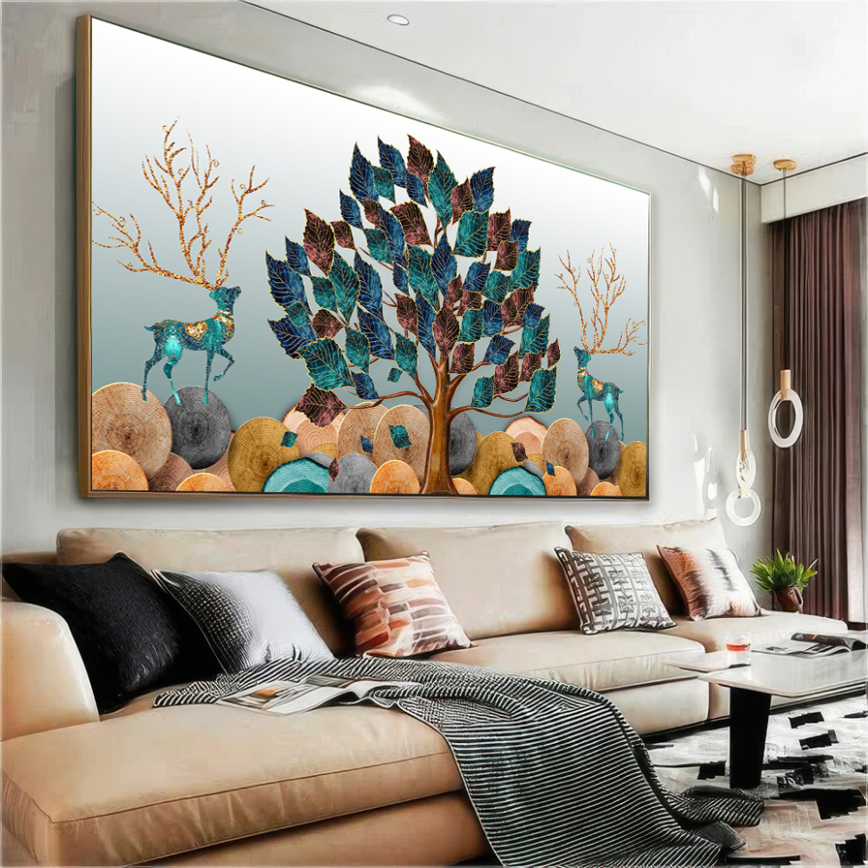 QUADRO ILUSTRAÇÃO MODERNA DECOR - #3