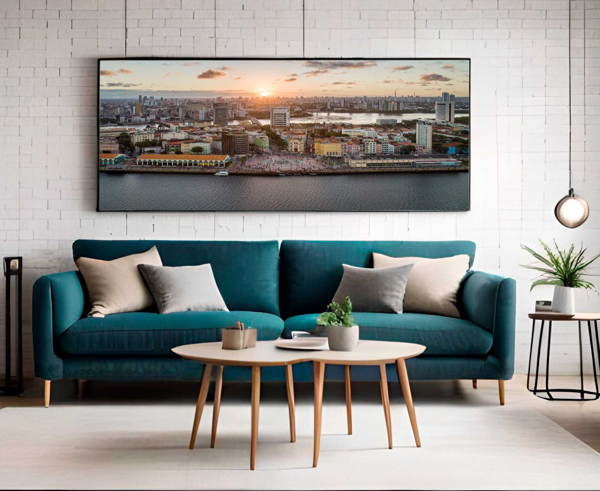 QUADRO RECIFE EM UM BELO FIM DE TARDE - #5