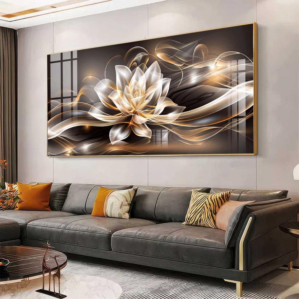 QUADRO ILUSTRAÇÃO DOURADA DECOR - #3