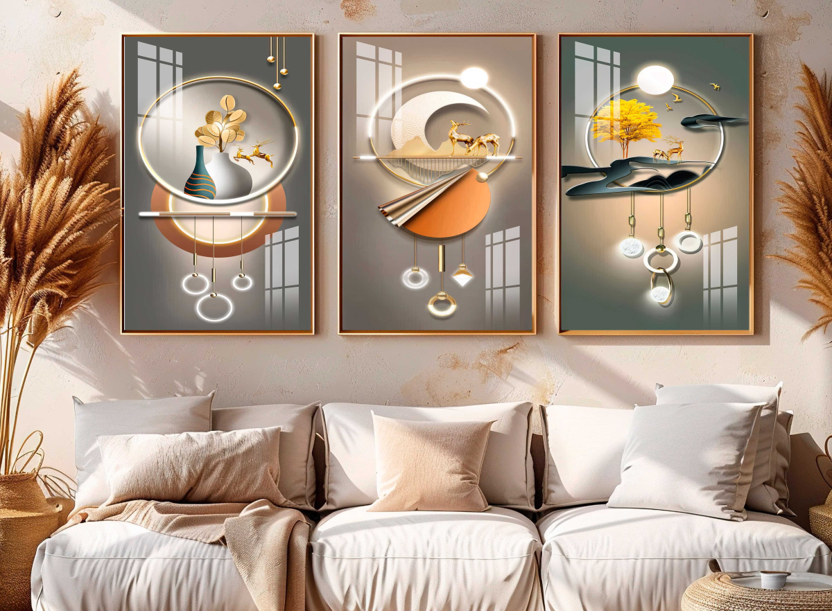 CONJUNTO MODERNO EM ILUSTRAÇÕES DE DECORAÇÃO - #4