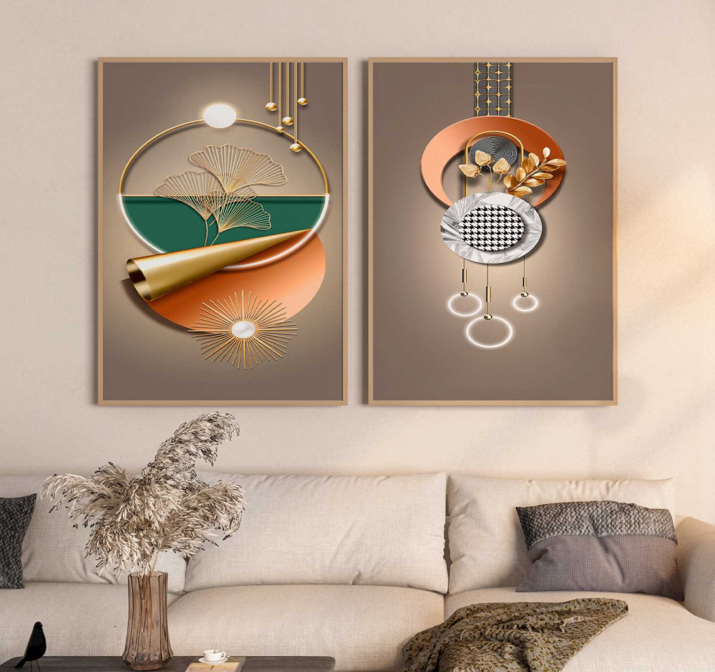 KIT ILUSTRAÇÃO ARTE E LUXO DECOR - #5