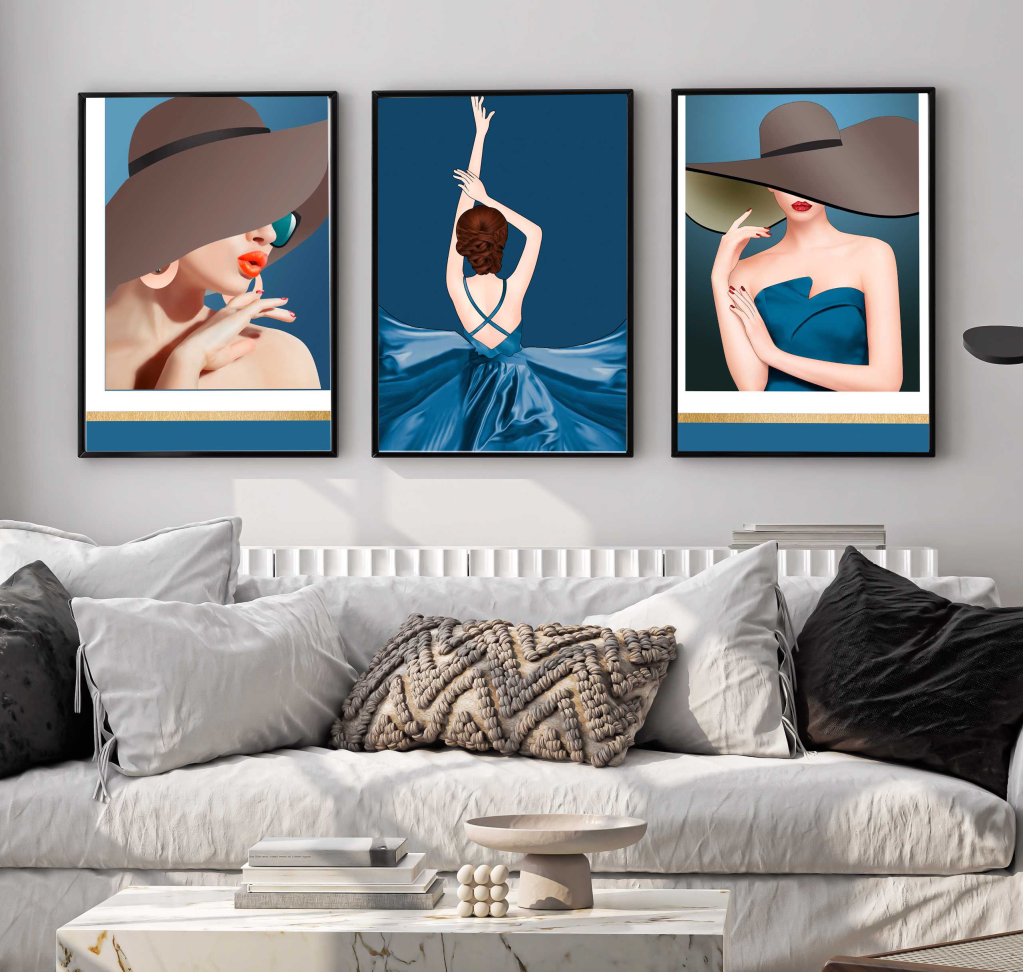 CONJUNTO BELA ARTE MINIMALISTA DECOR - #5