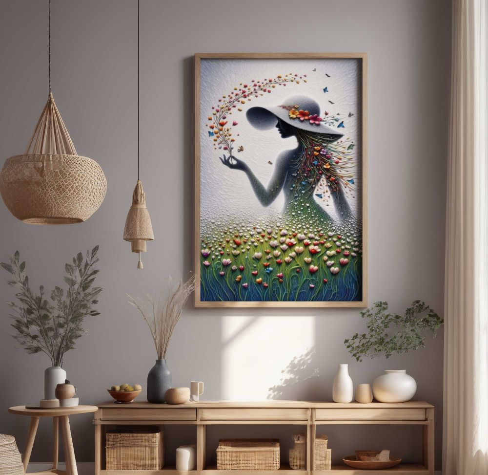 QUADRO EM BELA ARTE DECOR MINIMALISTA - #2