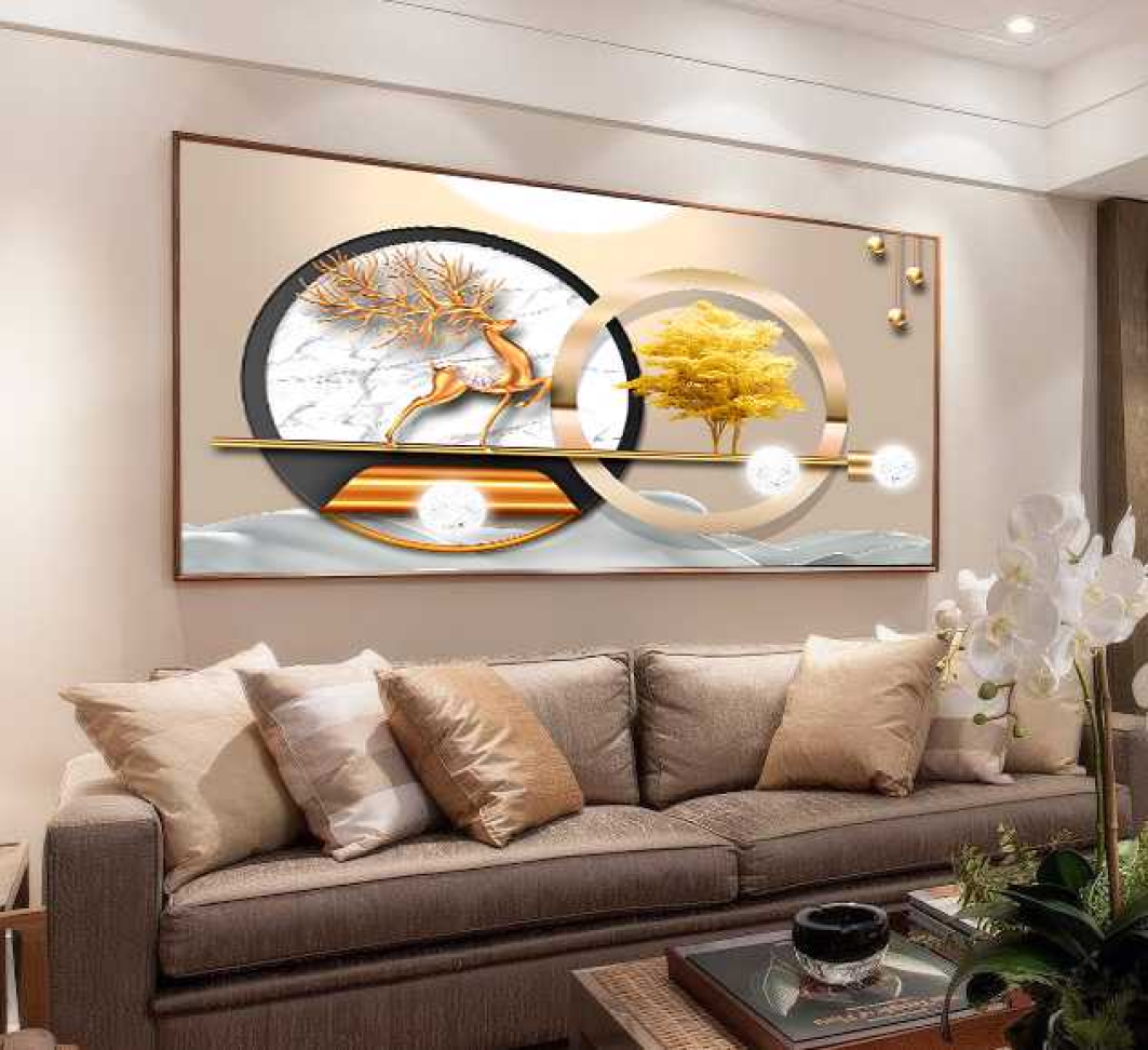 QUADRO ILUSTRAÇÃO DECOR EM ARTE MODERNA - #5