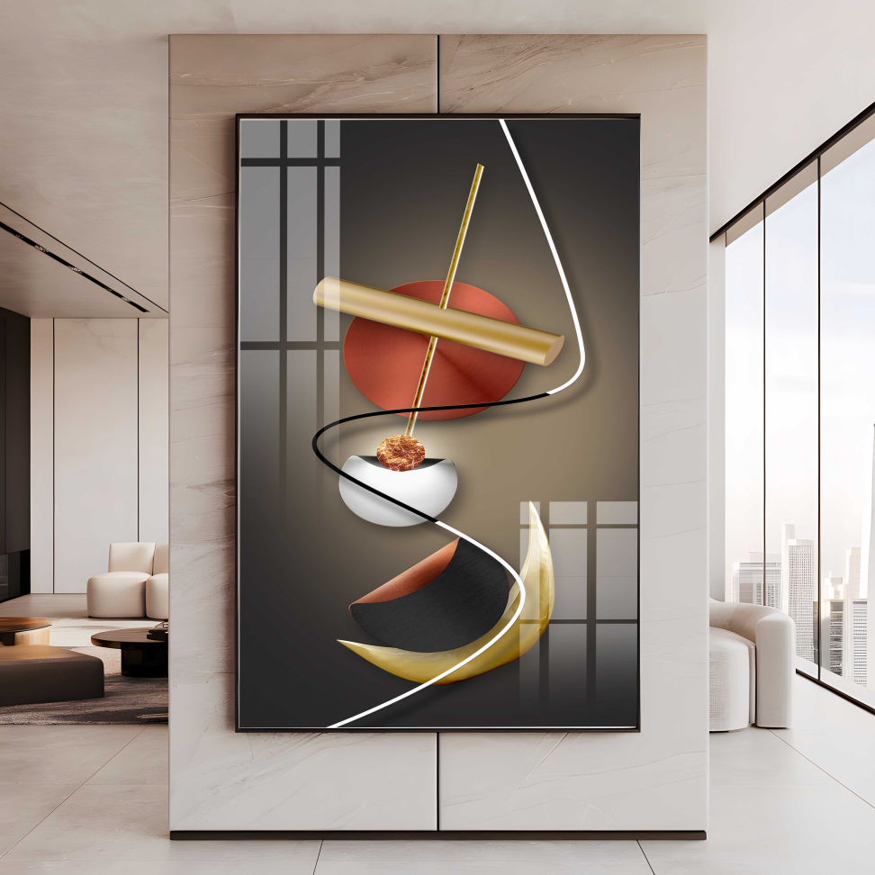 QUADRO ARTE ILUSTRAÇÃO DECOR VERTICAL - #4