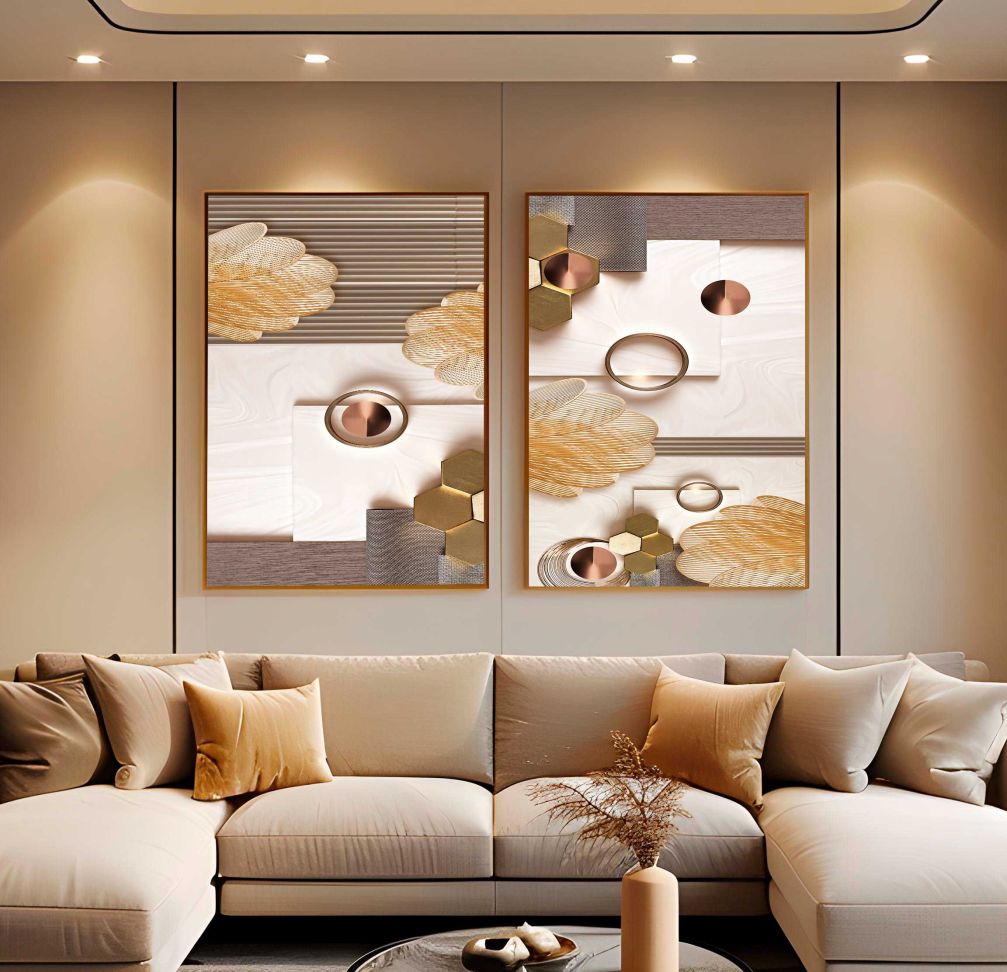 KIT DE DECORAÇÃO ILUSTRAÇÃO EM 3D MODERNO - #4