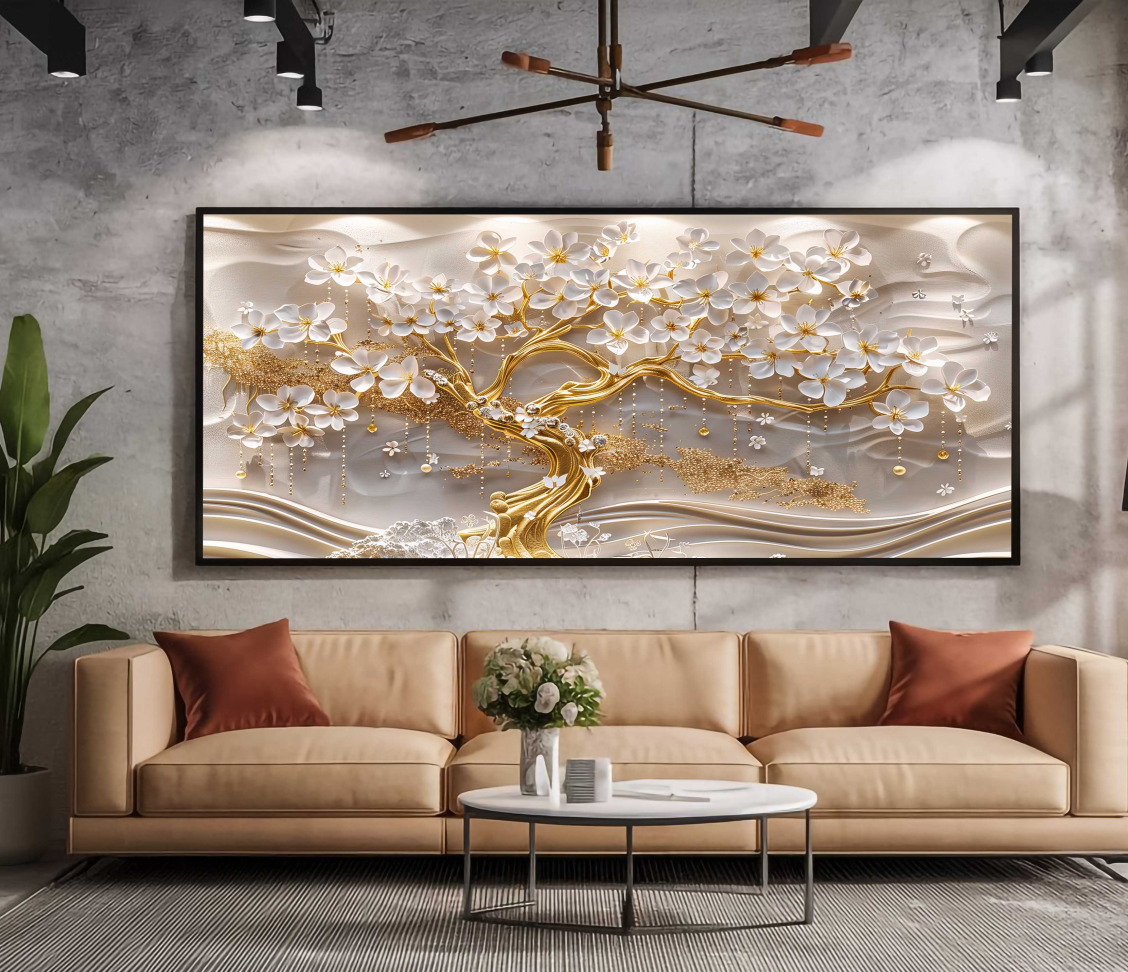 QUADRO EM ARVORE MODERNA EM DOURADOS - #4