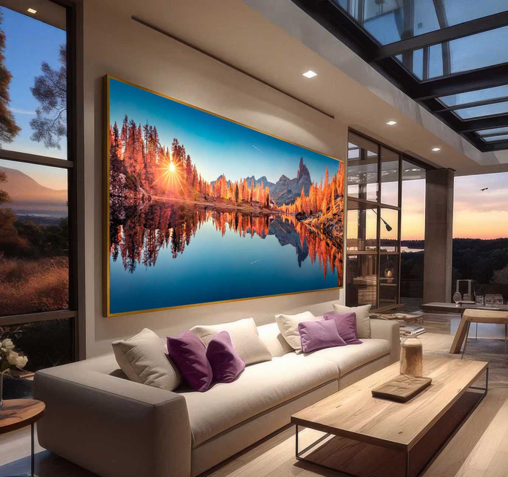 QUADRO UMA PAISAGEM BELA NATURALMENTE - #2