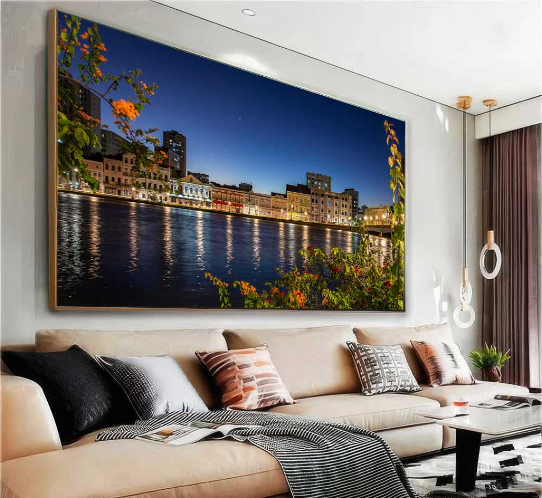 QUADRO RUA DA AURORA A NOITE - #3