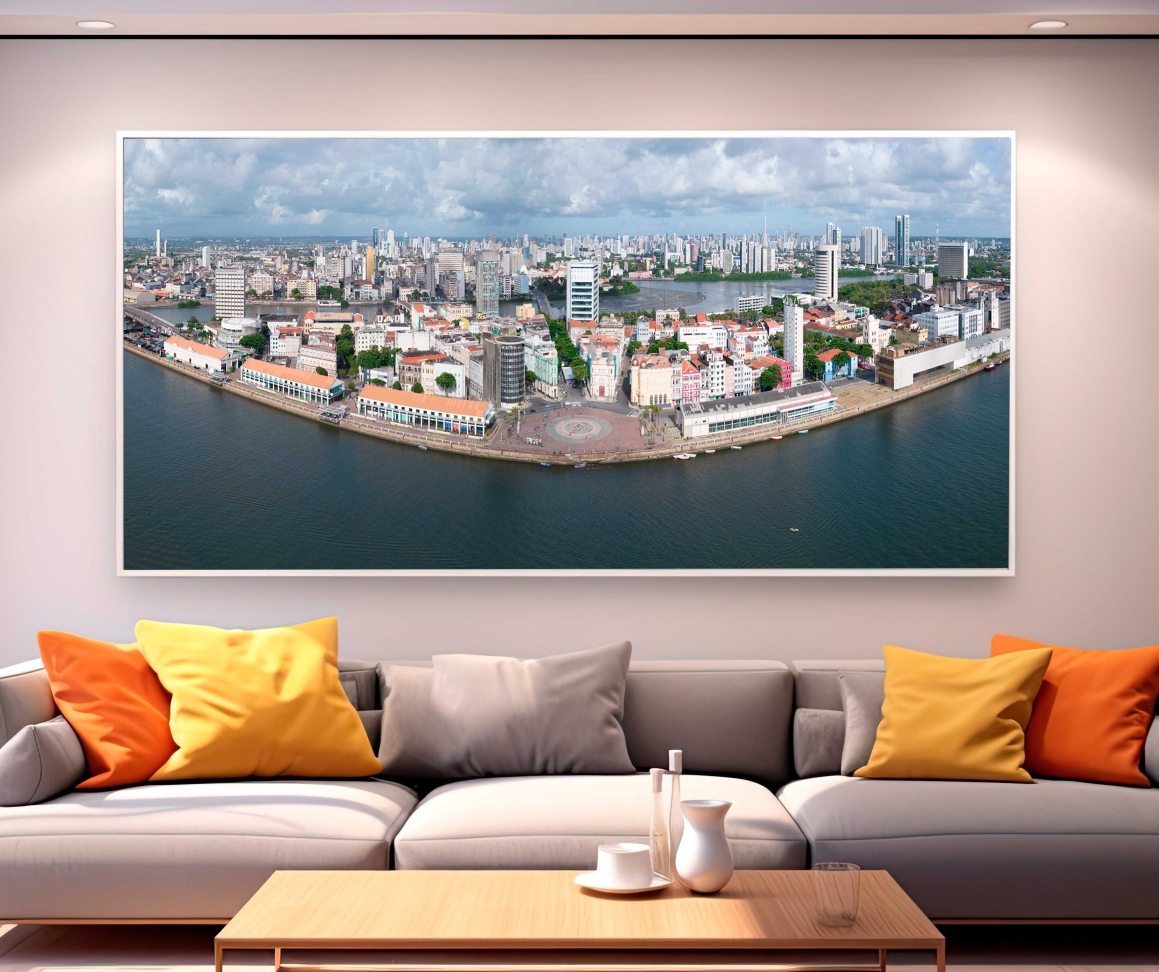 QUADRO MARCO ZERO EM BELO PANORAMICO - #4
