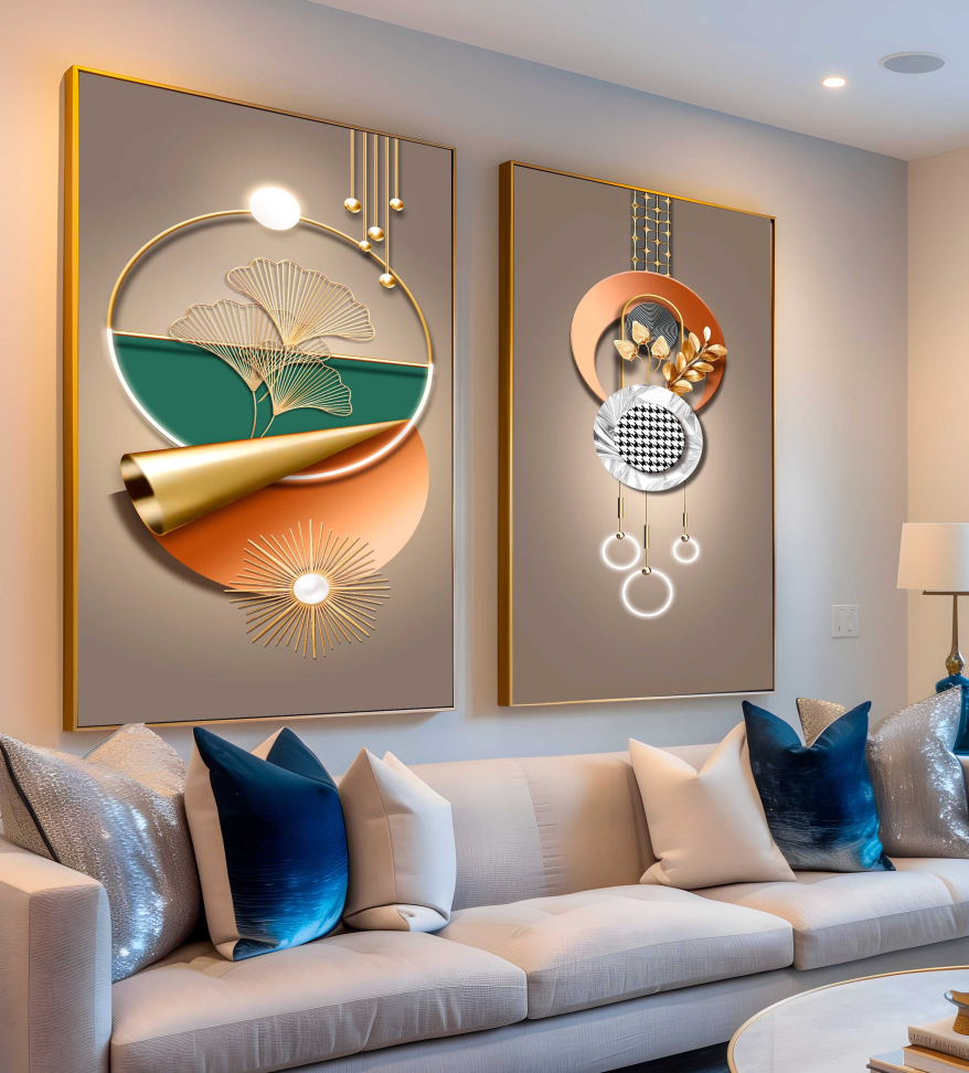 KIT ILUSTRAÇÃO ARTE E LUXO DECOR - #4