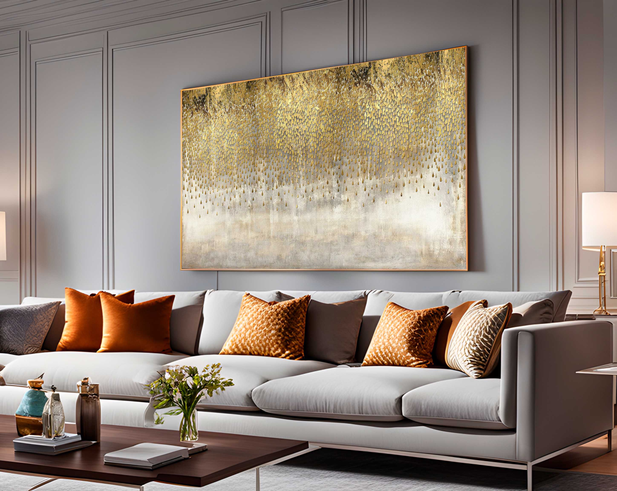 QUADRO EM BELA ARTE ABSTRATA - #3