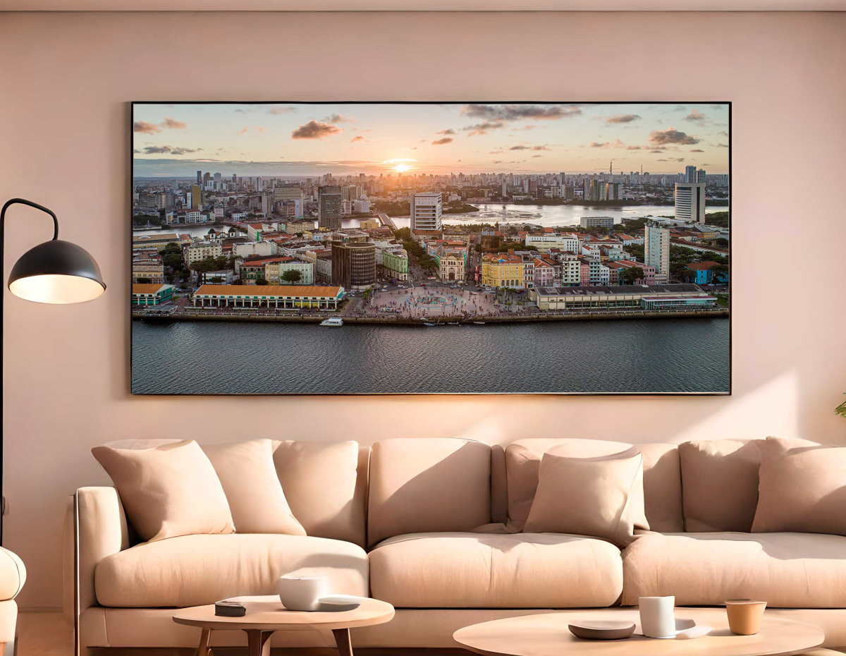 QUADRO RECIFE EM UM BELO FIM DE TARDE - #4