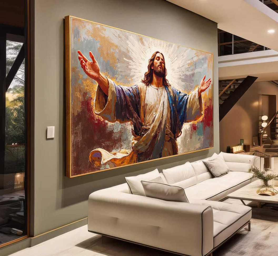 QUADRO JESUS DE BRAÇOS ABERTOS - #5
