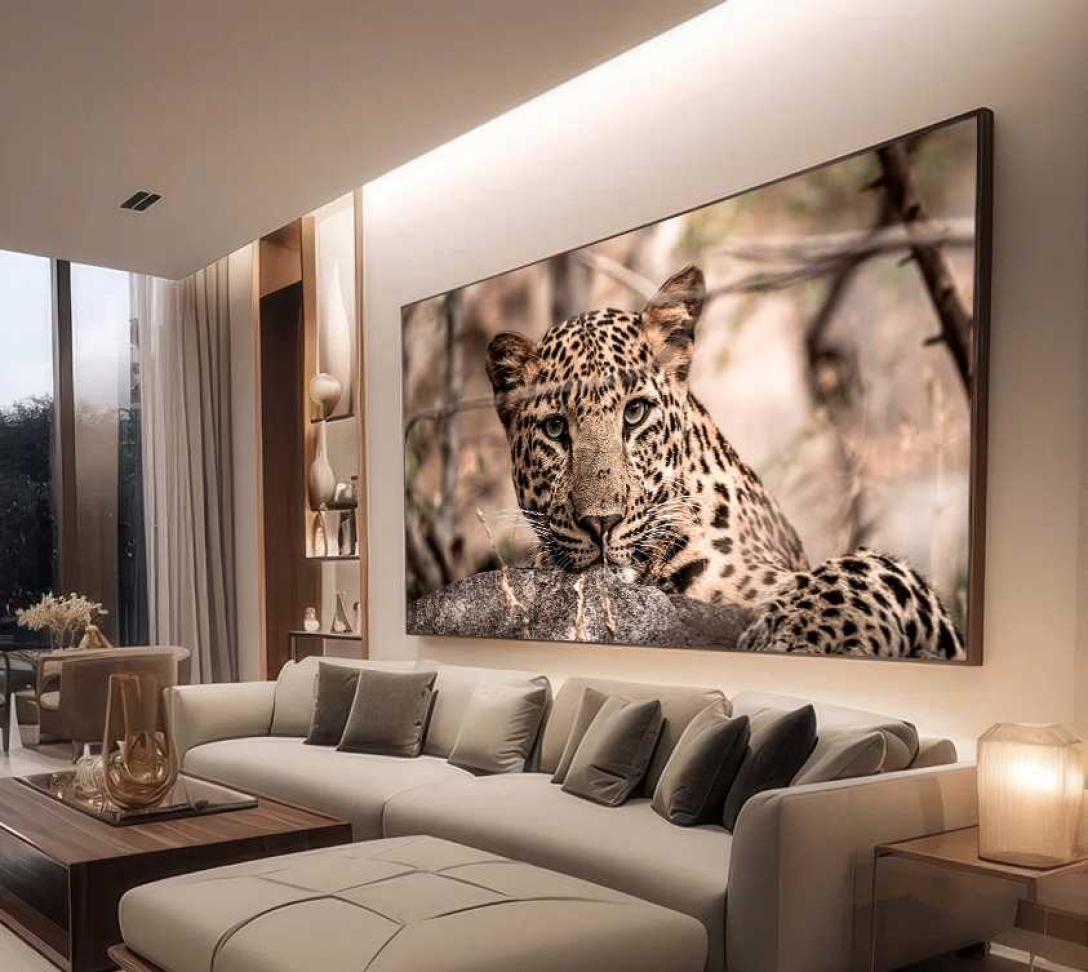 QUADRO O OLHAR DA LINDA ONÇA - #5