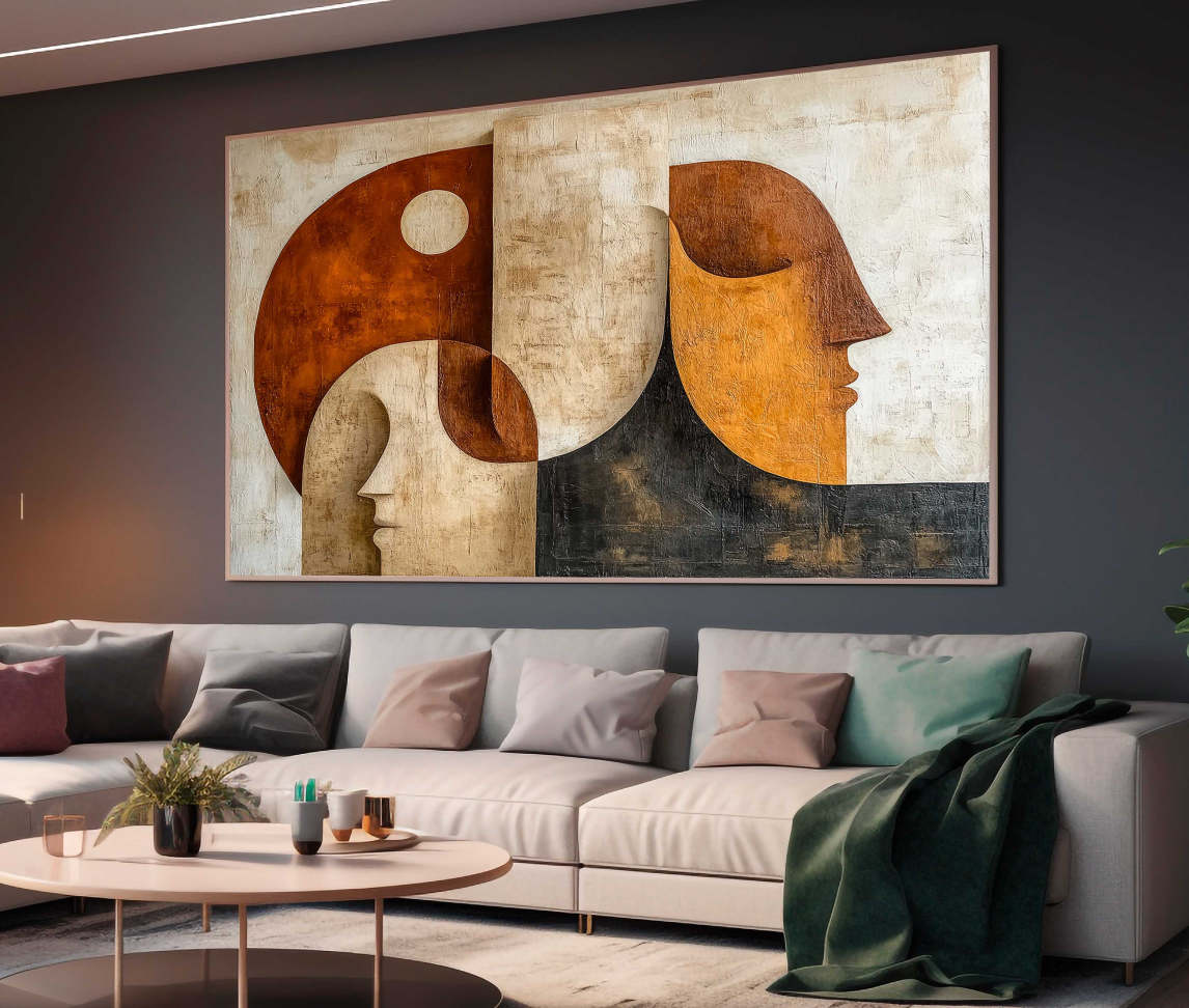 QUADRO ABSTRAO EM ARTE 3D MODERNO - #2