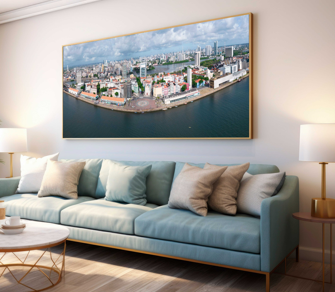 QUADRO MARCO ZERO EM BELO PANORAMICO - #3