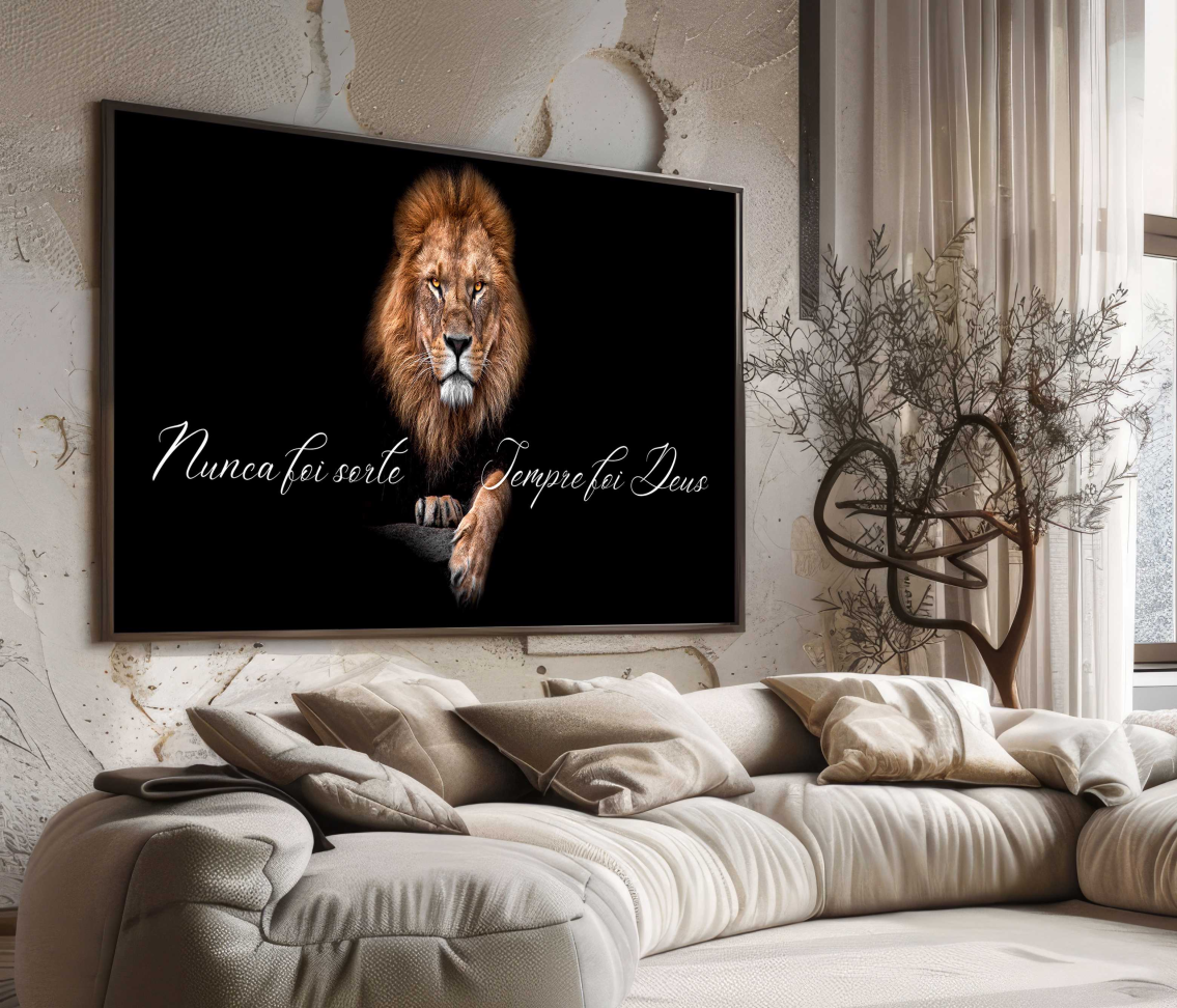 QUADRO NUCA FOI SORTE SEMPRE FOI DEUS - #4