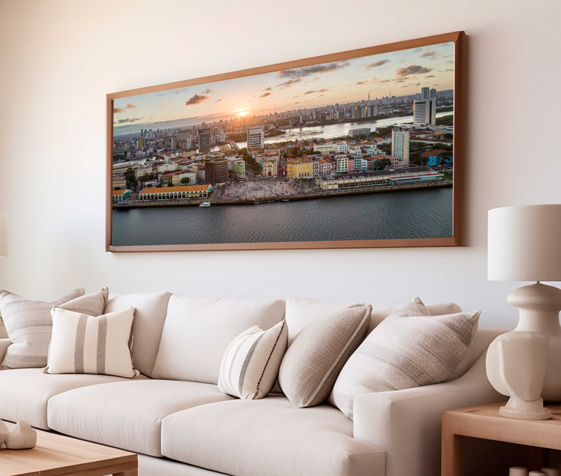 QUADRO RECIFE EM UM BELO FIM DE TARDE - #3