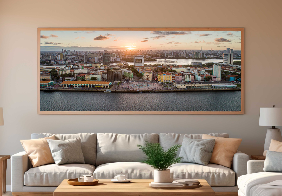 QUADRO RECIFE EM UM BELO FIM DE TARDE - #2