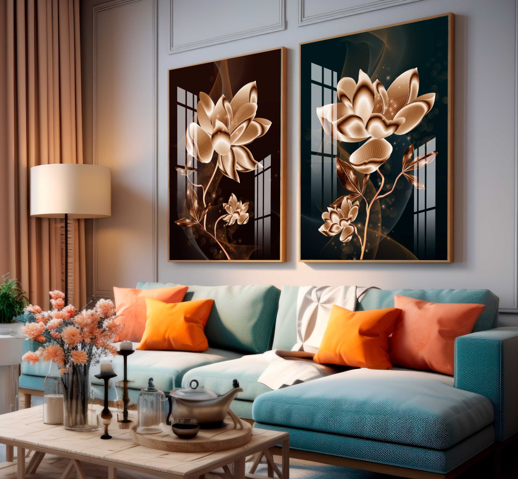 KIT DECORATIVO FLORAIS DECOR - #2