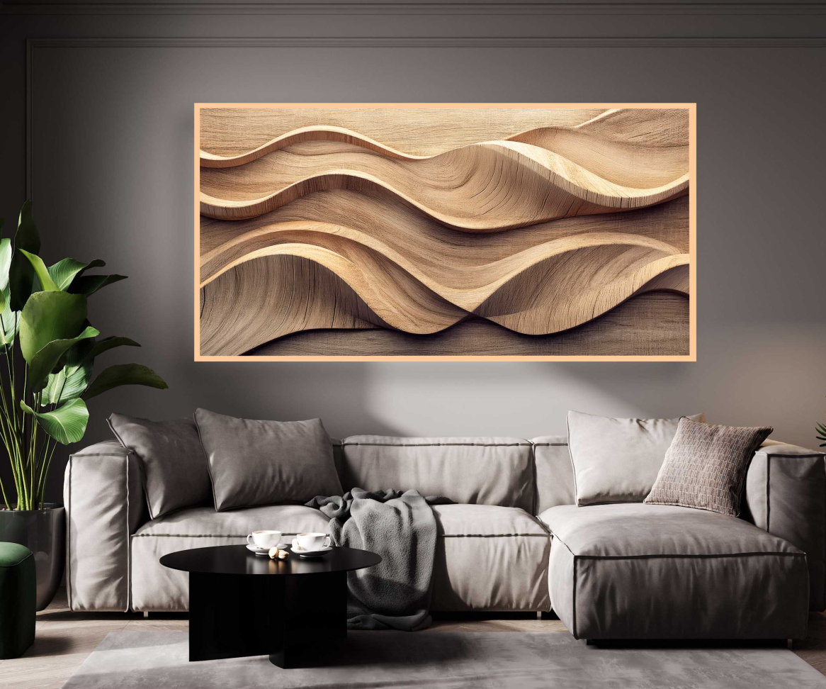 QUADRO ABSTRATO MODERNO LUXO DECOR - #5