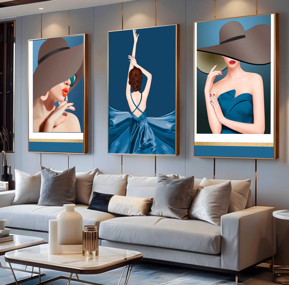 CONJUNTO BELA ARTE MINIMALISTA DECOR - #3