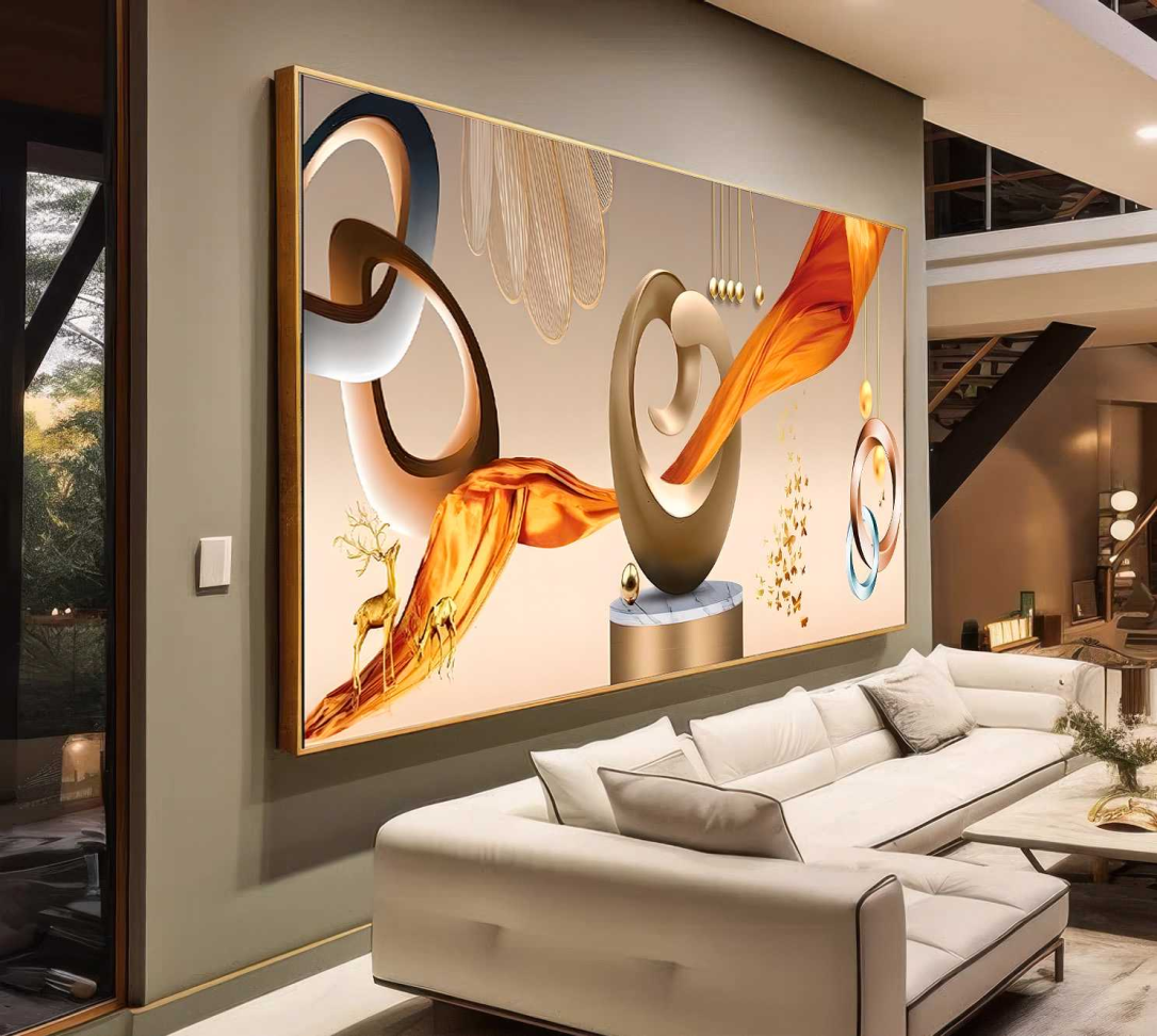 QUADRO ARTE ILUSTRAÇÃO E ELEGANTEMODERNA - #4