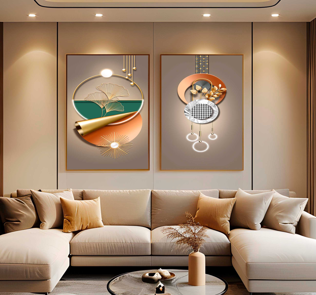 KIT ILUSTRAÇÃO ARTE E LUXO DECOR - #2