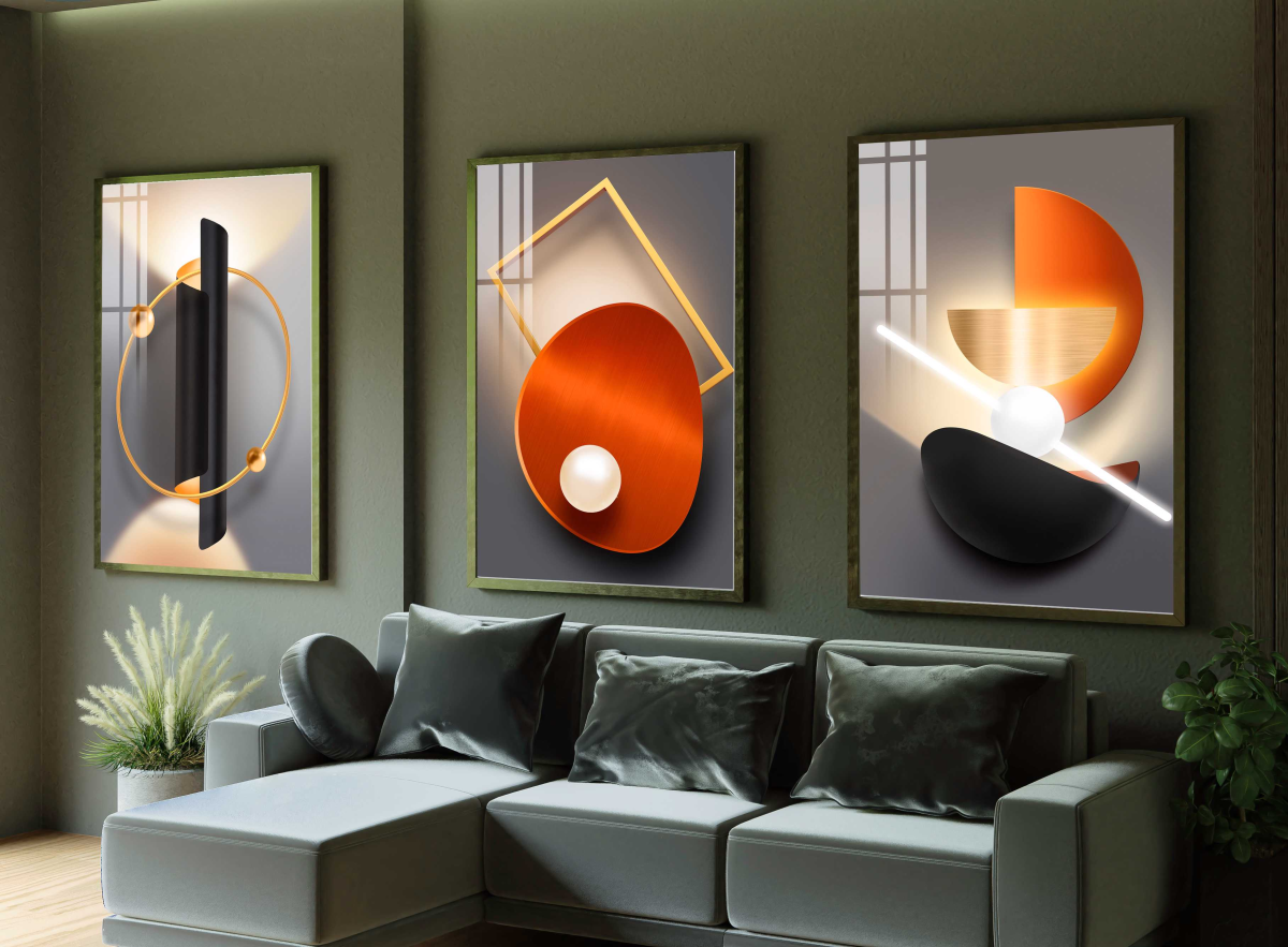 CONJUNTO ILUSTRAÇÃO MODERNA ARTE DECOR - #2