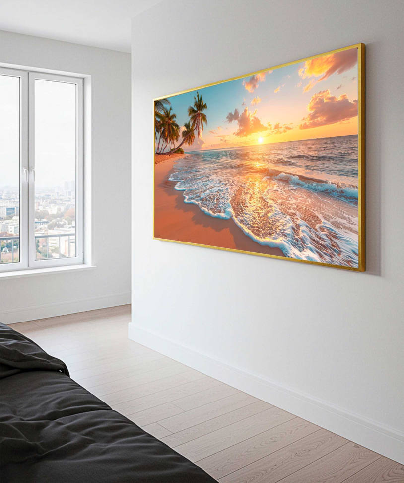 QUADRO LINDO POR DO SOL EM BEL PRAIA - #3