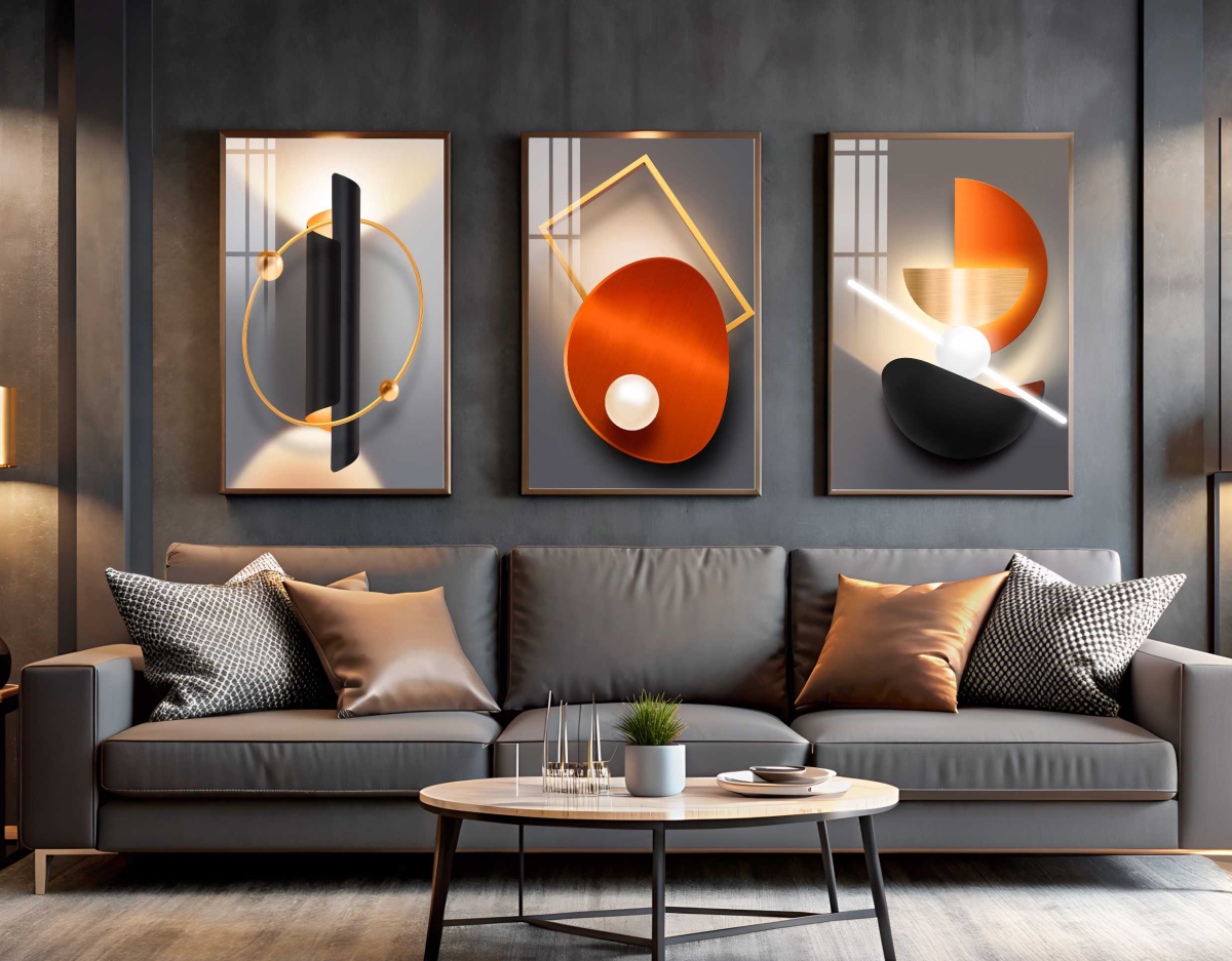 CONJUNTO ILUSTRAÇÃO MODERNA ARTE DECOR - #5