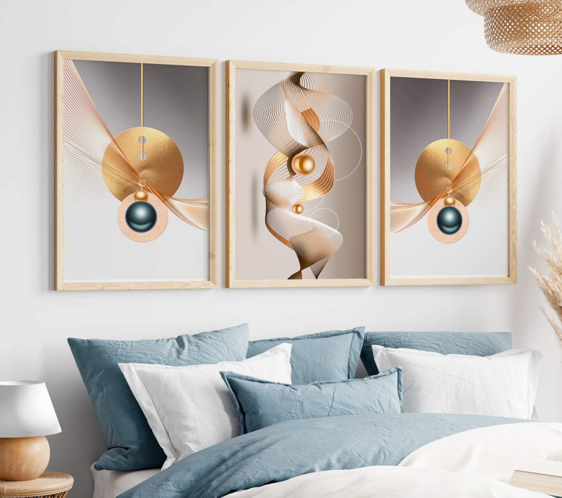 CONJUNTO  DOURADO DECOR - #4